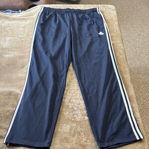 Adidas Dark Blue Pants with White Accents